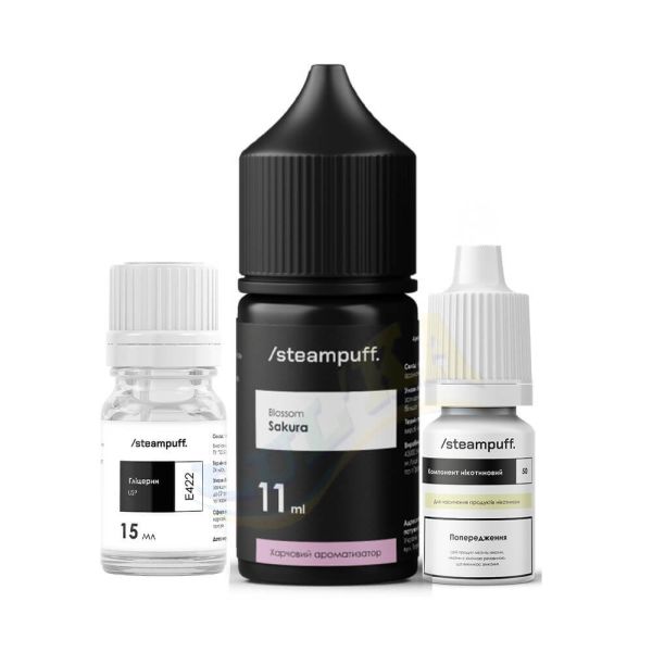Набір Steampuff Salt Sakura Blossom 30мл. Набір Steampuff Salt Sakura Blossom 30мл.