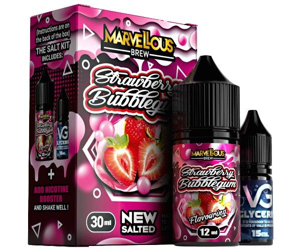 Marvellous Brew Kit Strawberry Bubblegum 30 мл.  Marvellous Brew Kit Strawberry Bubblegum 30 мл.