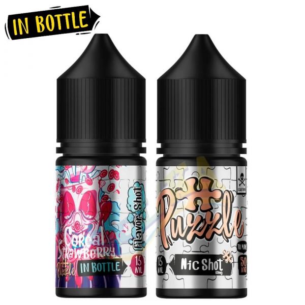Strawberry Cereal - In Bottle Salt Puzzle 30 мл. 50 мг Strawberry Cereal - In Bottle Salt Puzzle 30 мл. 50 мг