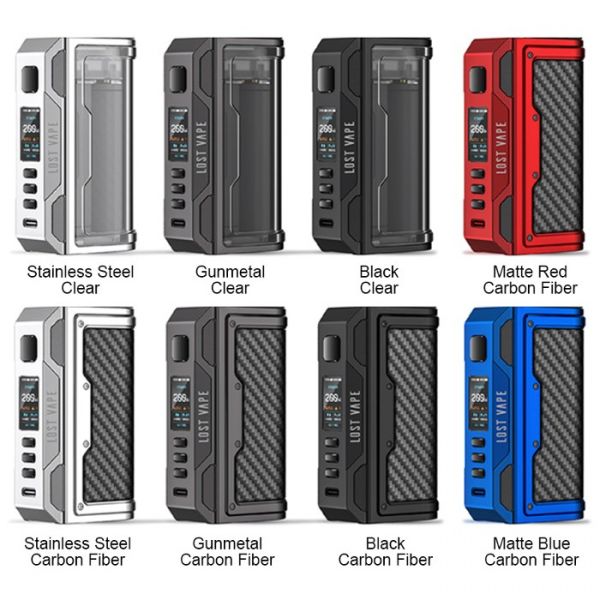Lost Vape Thelema Quest 200W Box Mod (Gunmetal Carbon Fiber) Lost Vape Thelema Quest 200W Box Mod (Gunmetal Carbon Fiber)