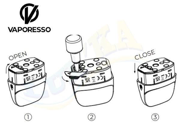 Картридж Vaporesso LUXE X Mesh 5ml (0.8 ohm) Картридж Vaporesso LUXE X Mesh 5ml (0.8 ohm)