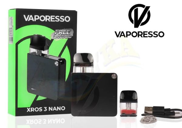 Vaporesso XROS 3 Nano Pod Kit 1000 mAh (Black) Vaporesso XROS 3 Nano Pod Kit 1000 mAh (Black)