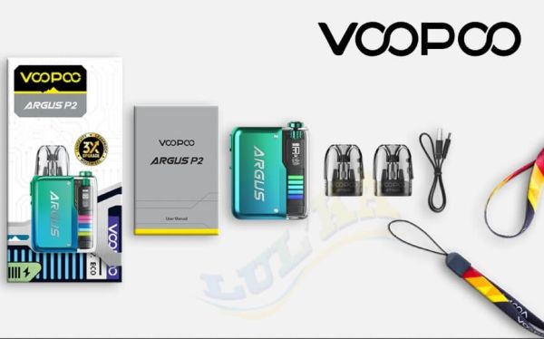 Voopoo Argus P2 30W Kit 1100 mAh (Titanium Gray) Voopoo Argus P2 30W Kit 1100 mAh (Titanium Gray)