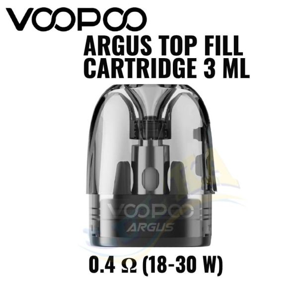 Картридж Voopoo Argus Pod Top Fill 3.0ml (0.4 ohm) Картридж Voopoo Argus Pod Top Fill 3.0ml (0.4 ohm)