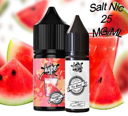 Набір Hype Watermelon soda Salt (25 мг/мл) 30 мл. Набір Hype Watermelon soda Salt (25 мг/мл) 30 мл.