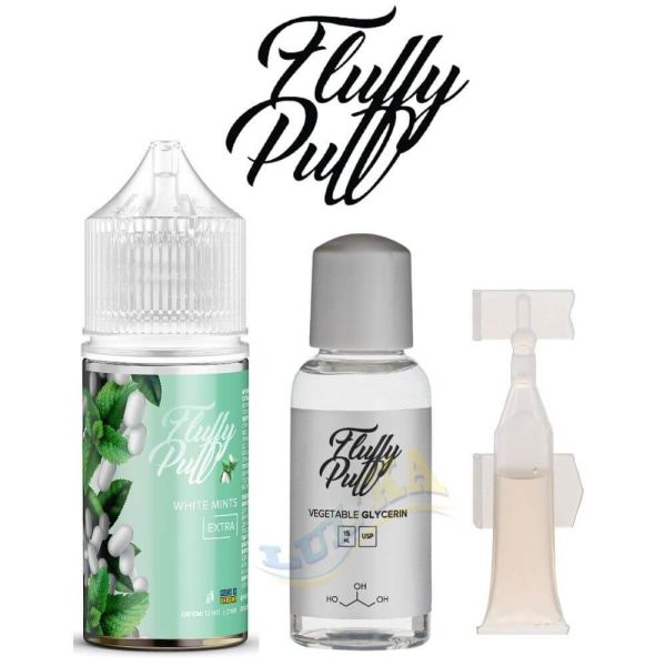 Набір Fluffy Puff Salt White Mints 30 мл. Набір Fluffy Puff Salt White Mints 30 мл.