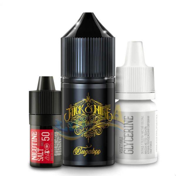 Набір Wick&Wire V2 Salt Bugaboo 50 мг/мл 30 мл. Набір Wick&Wire V2 Salt Bugaboo 50 мг/мл 30 мл.