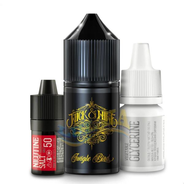 Набір Wick&Wire V2 Salt Jungle Bird 50мг/мл 30мл. Набір Wick&Wire V2 Salt Jungle Bird 50мг/мл 30мл.