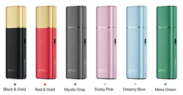 Voopoo Argus Klyc — палітра кольорів