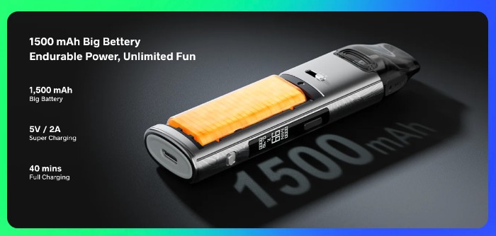 Акумулятор VMATE Pro 2 Navy Blue