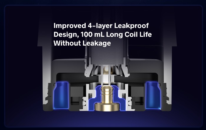 Leakproof Vinci E cartridge