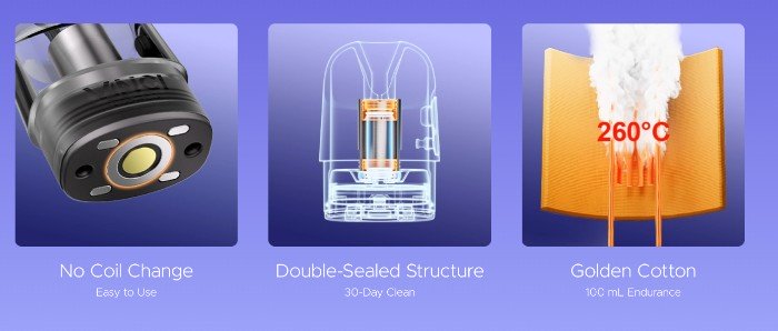 Voopoo Vinci E Cartridge 0.6 Ohm 5ml