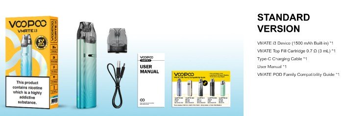 Комплектація Vmate I3